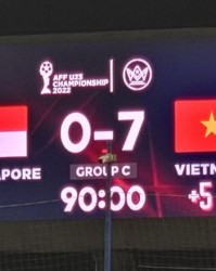 kaiyun sports-​越南队东南亚U23锦标赛发威 小打大七球胜新加坡